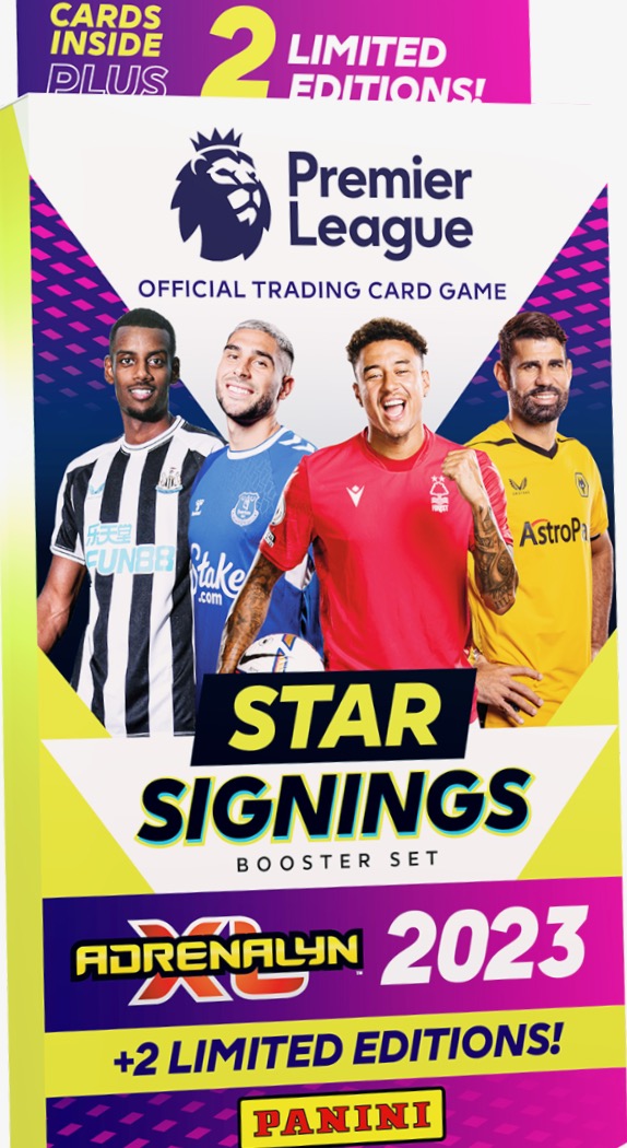 Premier League Adrenalyn XL 22/23 Trading Card Game - Star Signings Booster Set